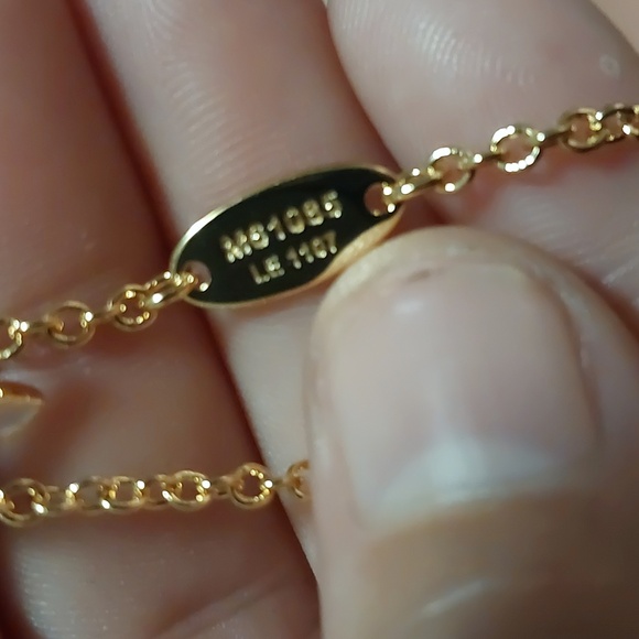 Louis Vuitton Pink and Gold Bracelet - Picture 5 of 7